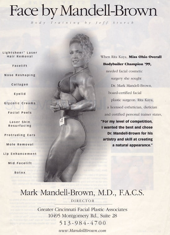 Face by Mandell-Brown Advertisement Snapshot