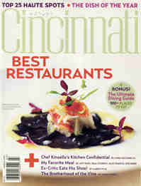 Cincinnati Best Restaurants Magazine Cover