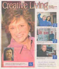 Creative Living magazine cover featuring Dr. Mandell-Brown