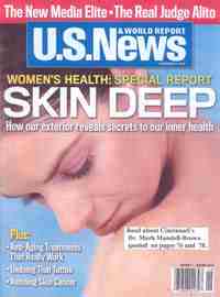 US News Magazine Cover Feature Women's Skin Health
