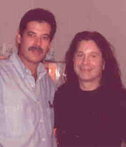 Dr. Mandell-Brown with Ozzy Osbourne