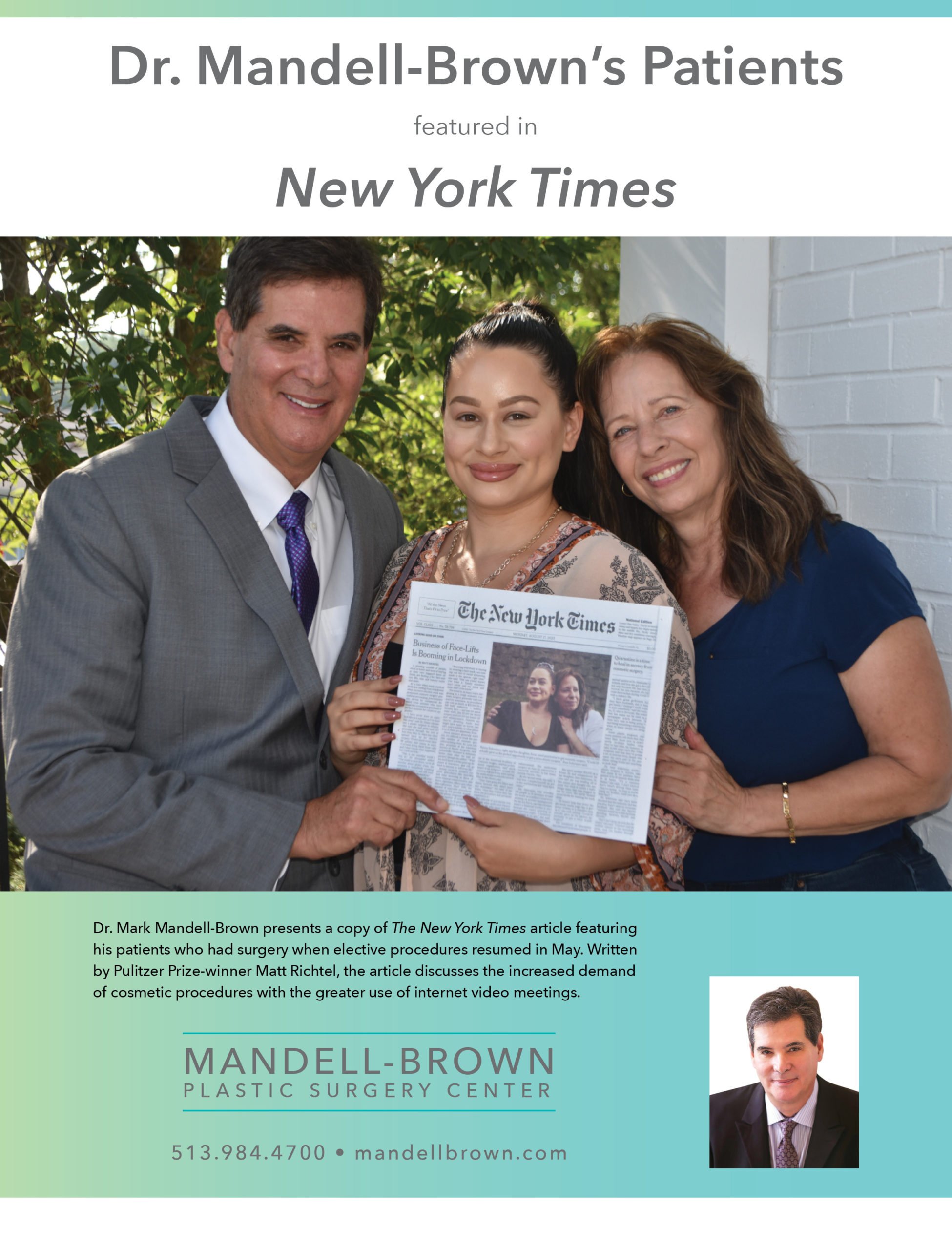 Dr. Mark Mandell-Brown's Patients New York Times Feature
