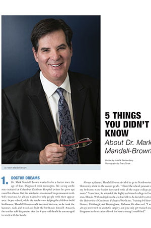 5 Things You Didn't Know about Dr. Mandell-Brown article snapshot