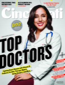 January 2016 Cincinnati Magazine Top Doctors cover