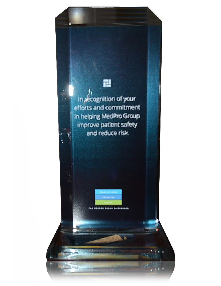 Image of MedPro Insurance Safety Award