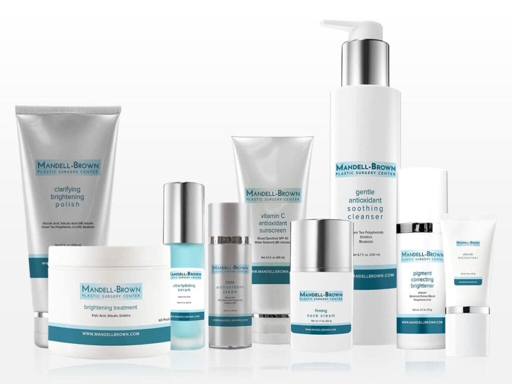 Mandell Brown Skin Care Line