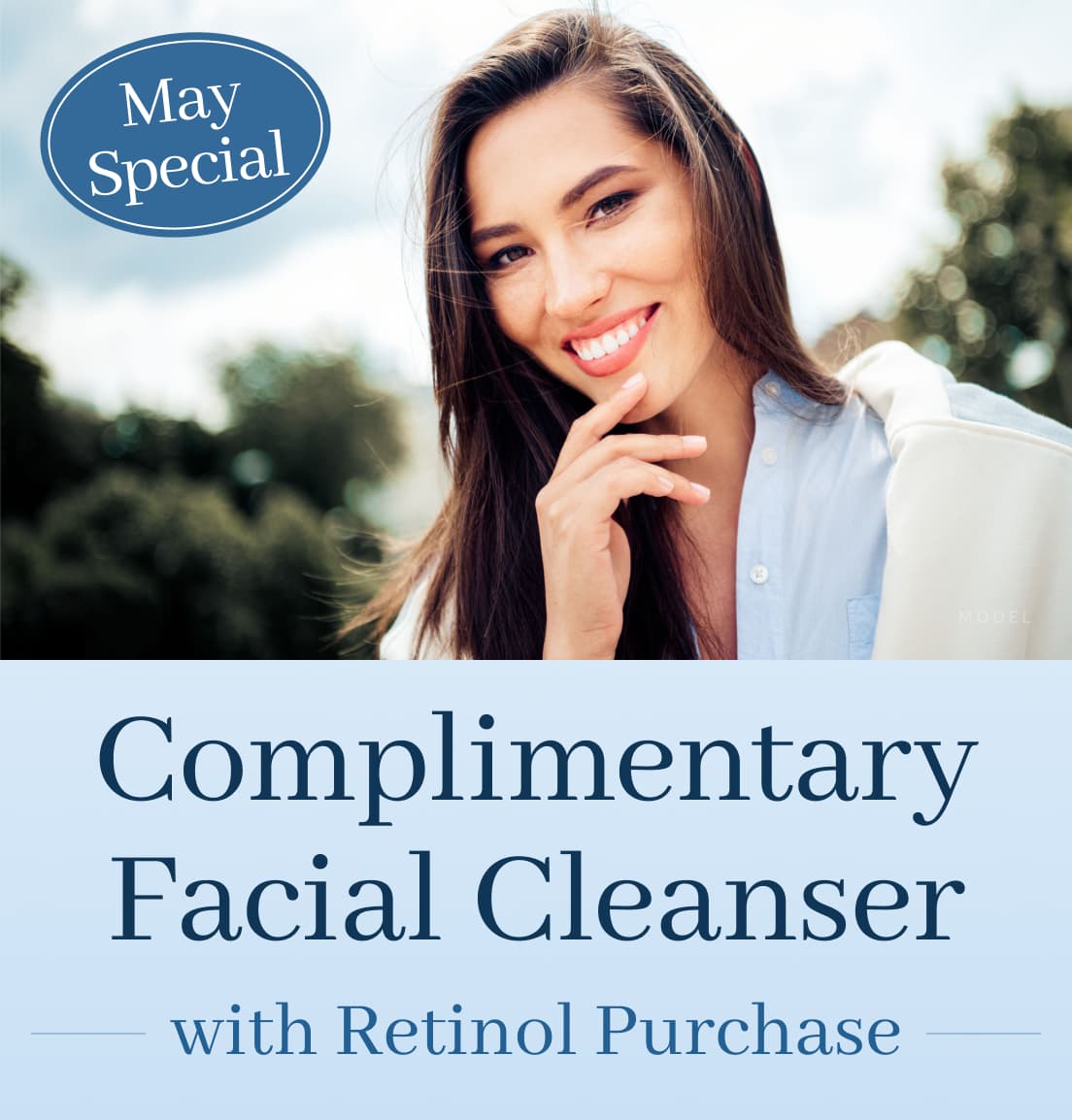 May Special: Complimentary Facial Cleanser with Retinol Purchase — Mandell-Brown Plastic Surgery Center